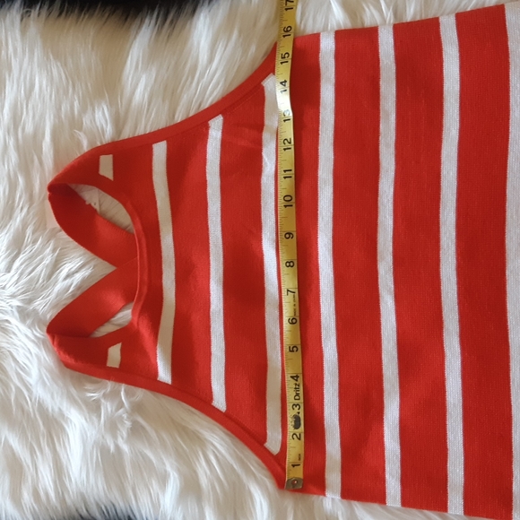 NEW Banana Republic Sweater Sleeveless Top with Crisscross Back in Size Small - Picture 8 of 11